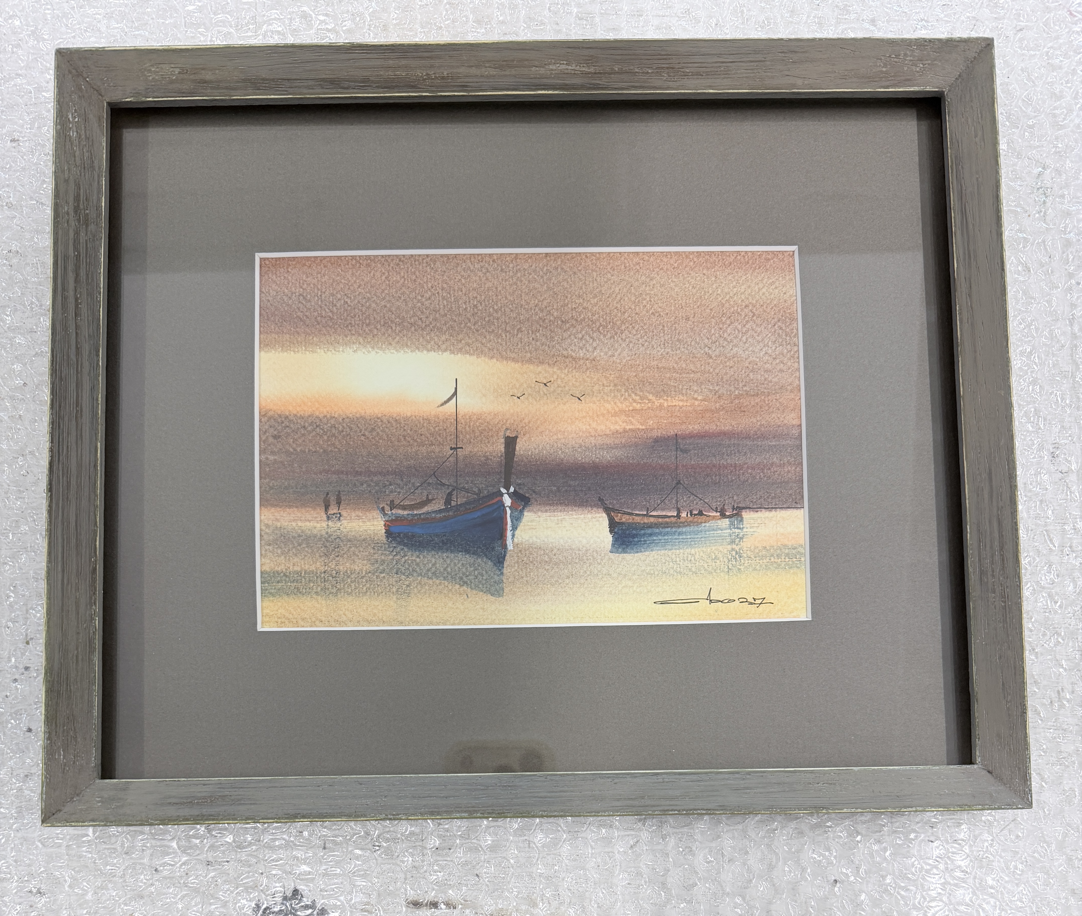 Custom framing example