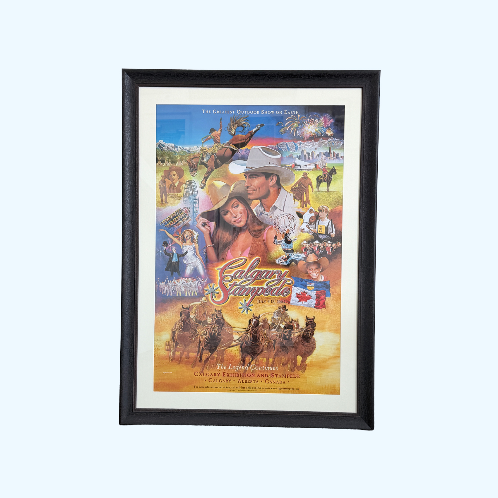 Custom framing example